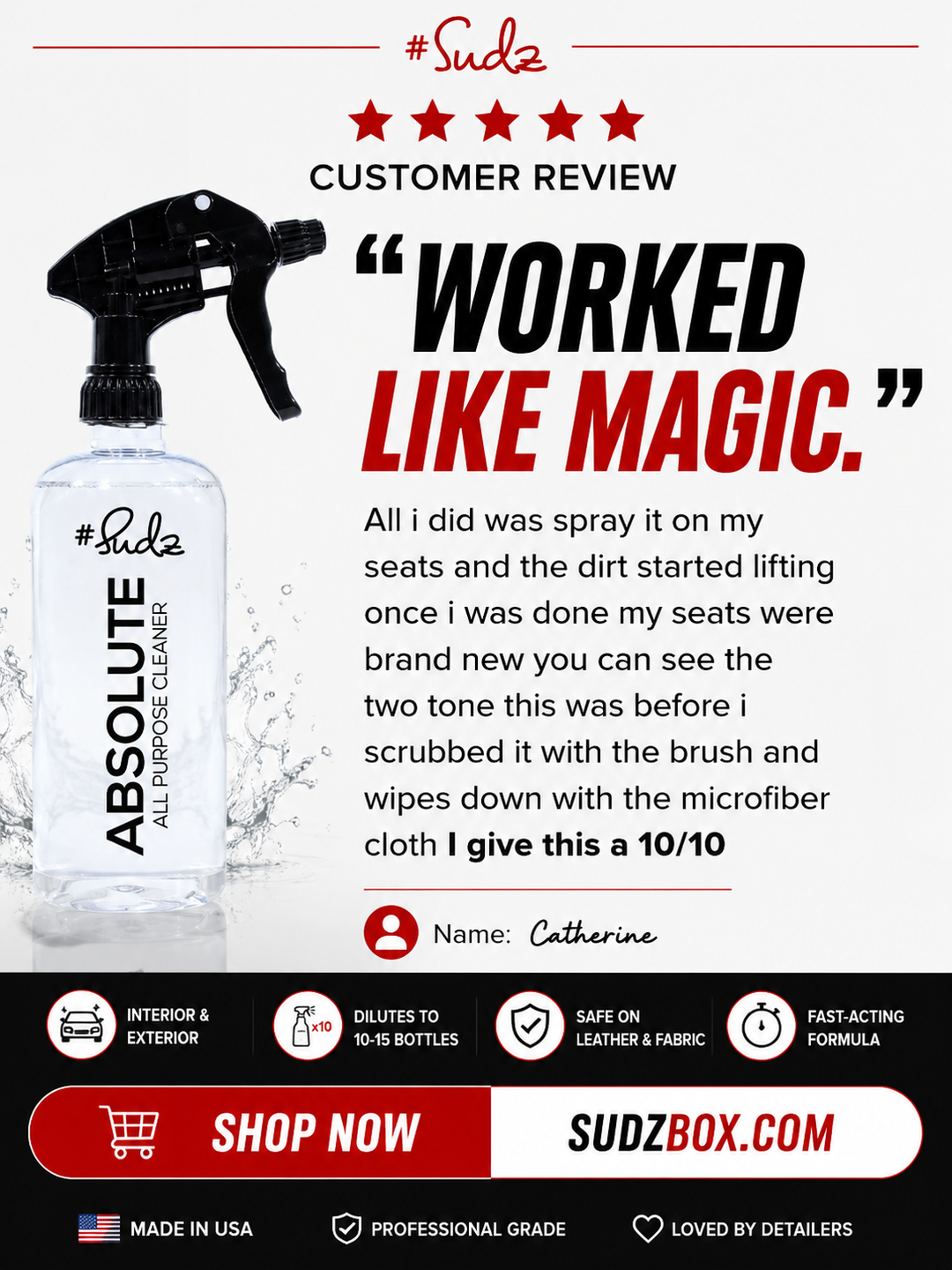SudzBox Absolute - All Purpose Cleaner (16 oz.) – SudzBox Co.