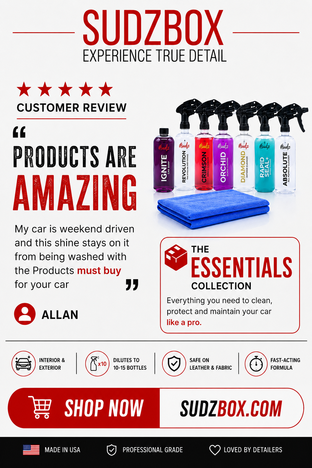 SudzBox Essentials Collection – SudzBox Co.