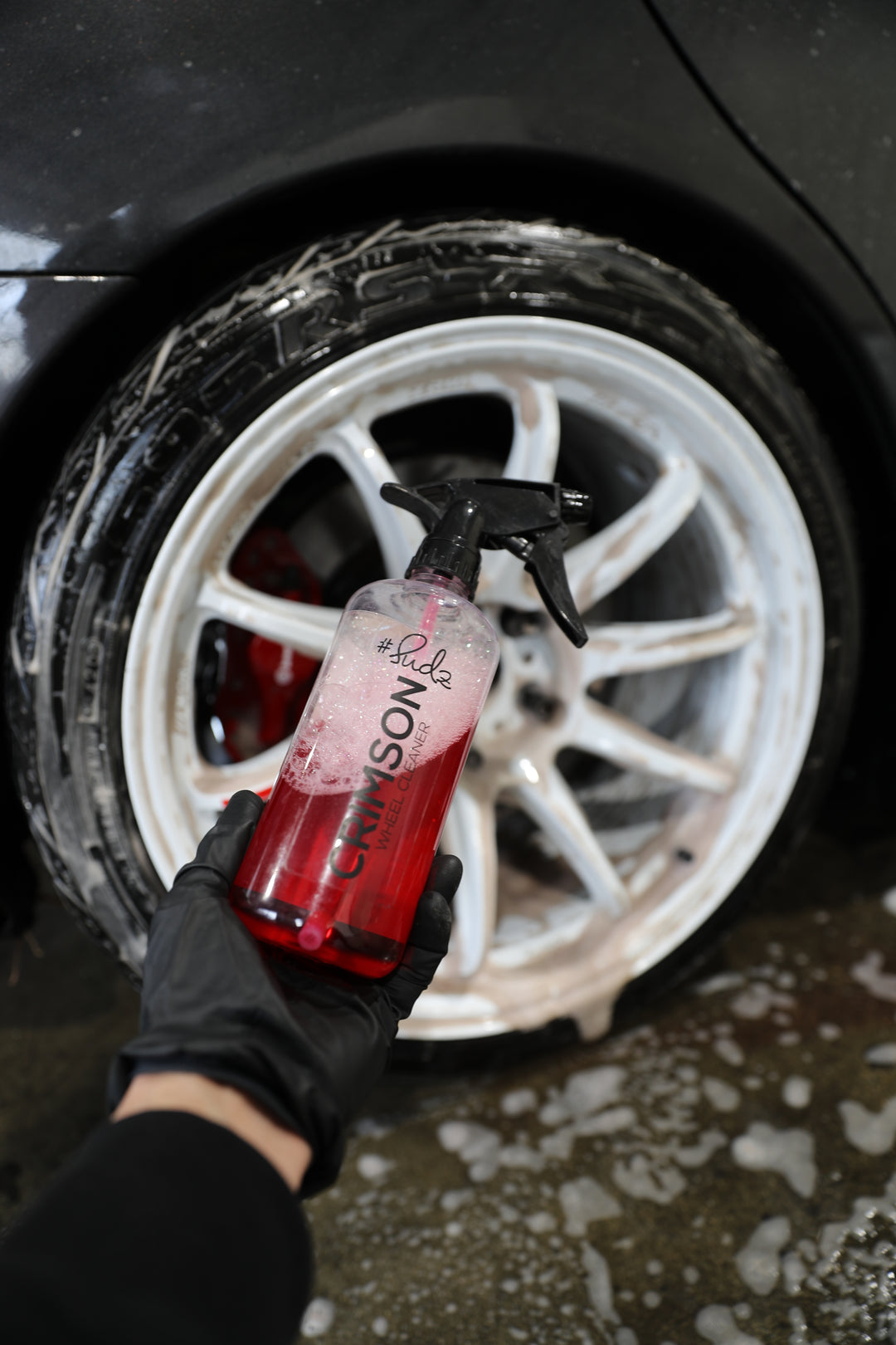 SudzBox Crimson - Wheel Cleaner (16 oz.) – SudzBox Co.
