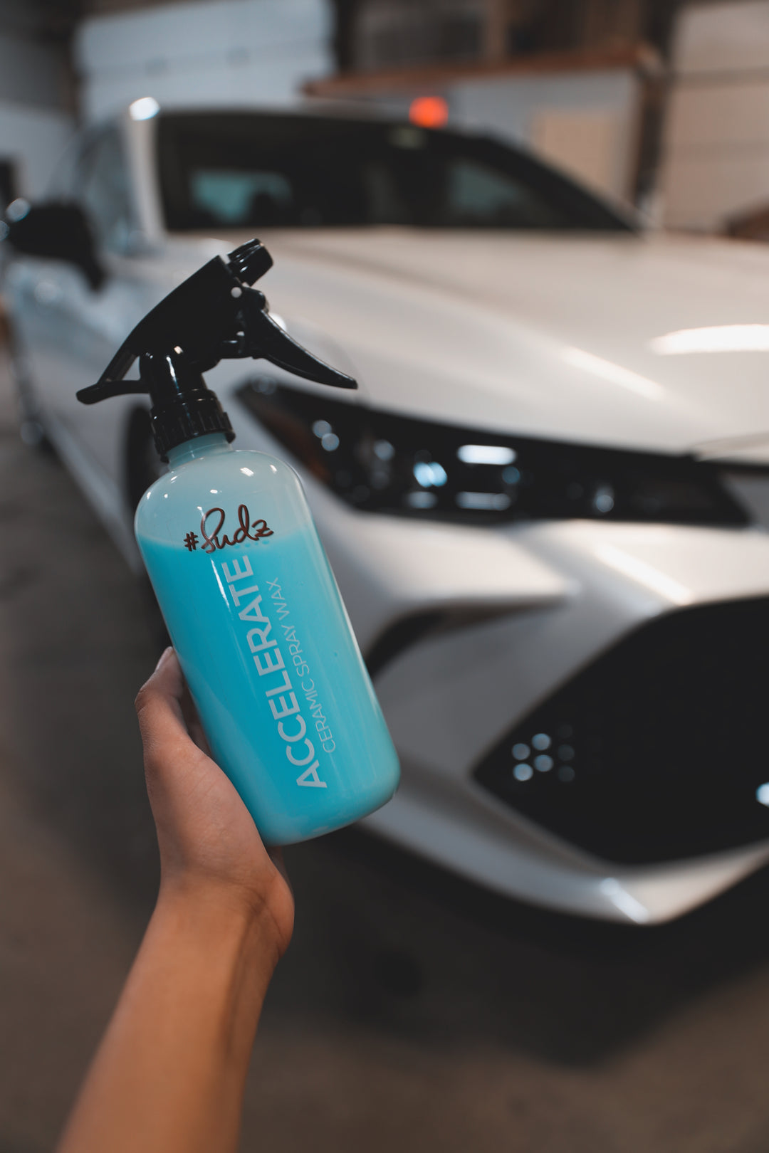 SudzBox Accelerate - Ceramic Spray Wax (16 oz.) – SudzBox Co.