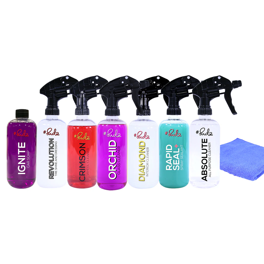 SudzBox Essentials Collection + Free 16 oz. Flare Detail Spray