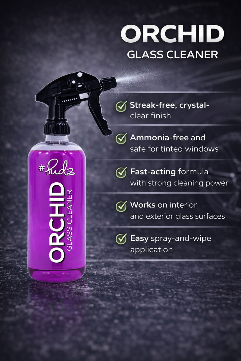 SudzBox Orchid - Glass Cleaner Half Gallon (64 Oz.)